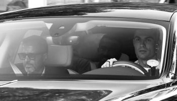 Cristiano Ronaldo Back at Carrington With Agent and Fergie For Talks image 0