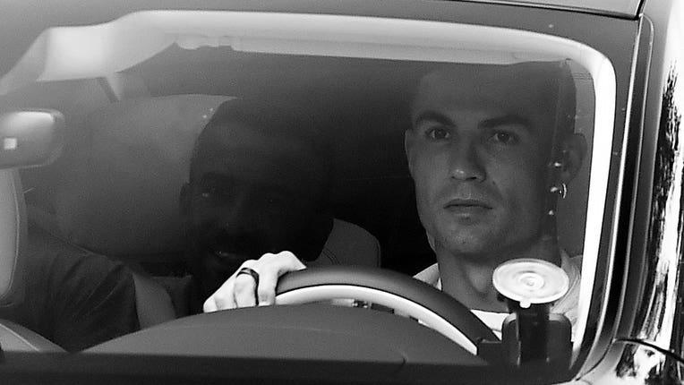 Cristiano Ronaldo Arrives at Manchester United Training Ground to Discuss Future photo 4