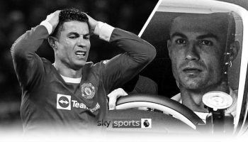 Cristiano Ronaldo Arrives at Manchester United With Agent Jorge Mendes image 0