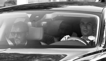Cristiano Ronaldo Arrives at Carrington For Talks With Manchester United image 0