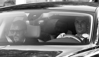 Cristiano Ronaldo Arrives at Manchester United Training Base photo 0